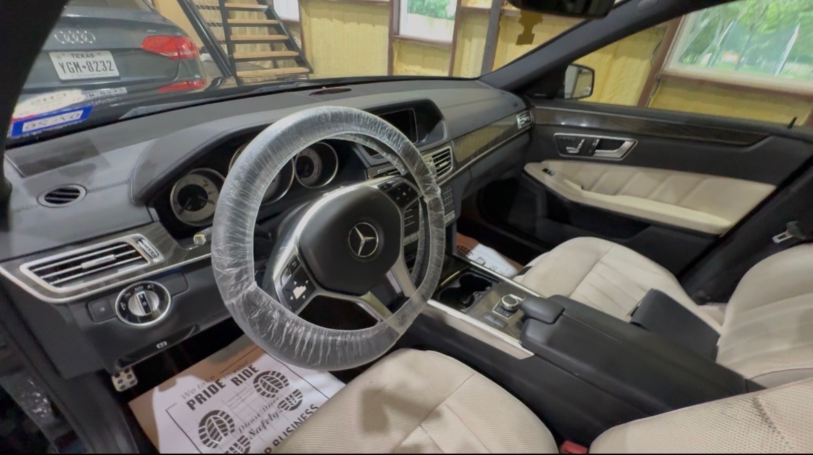 Mercedes interior